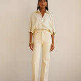 The Crease Jean in Ecru