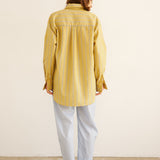 The Boxer Pant in Baby Blue Stripe