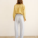 The Boxer Pant in Baby Blue Stripe