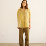 The Essential Shirt in Golden Stripe