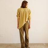 The Essential Shirt in Golden Stripe