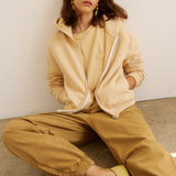 The Bird Hoodie in Butter