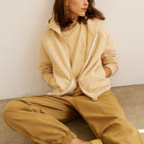 The Bird Hoodie in Butter