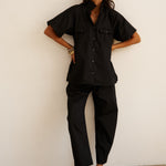 The Boxer Pant in Black