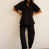 The Boxer Pant in Black