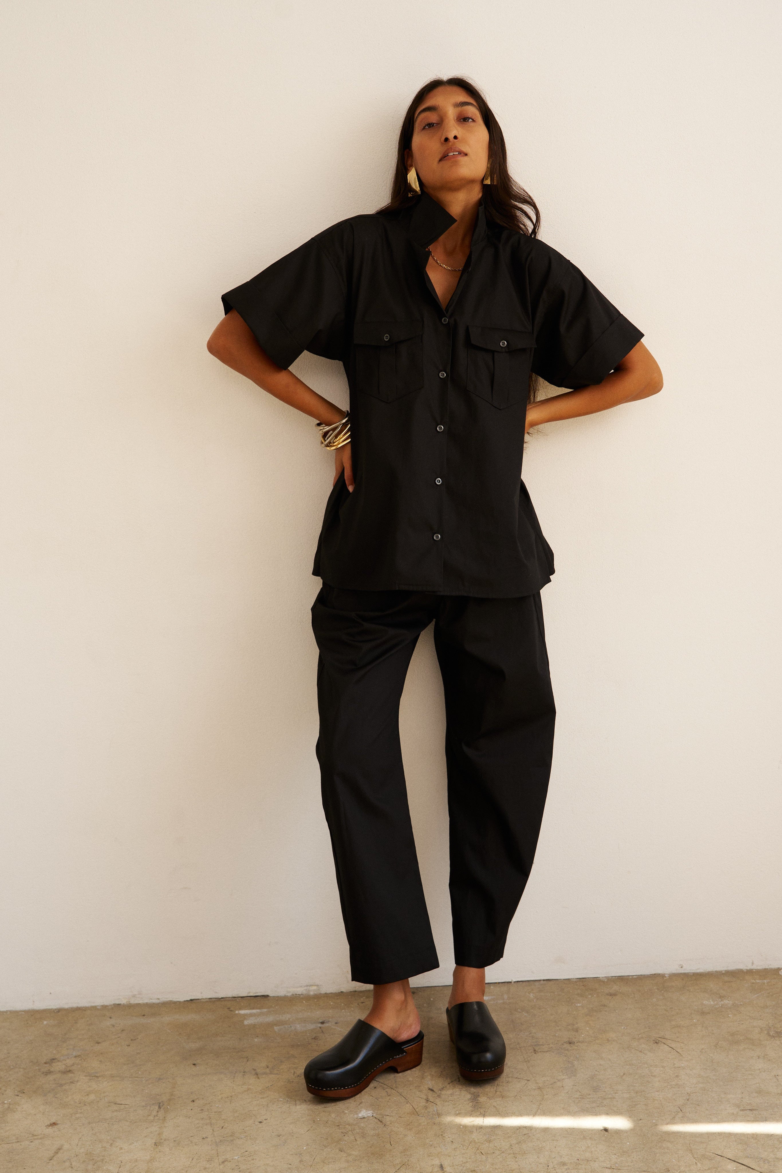 The Boxer Pant in Black