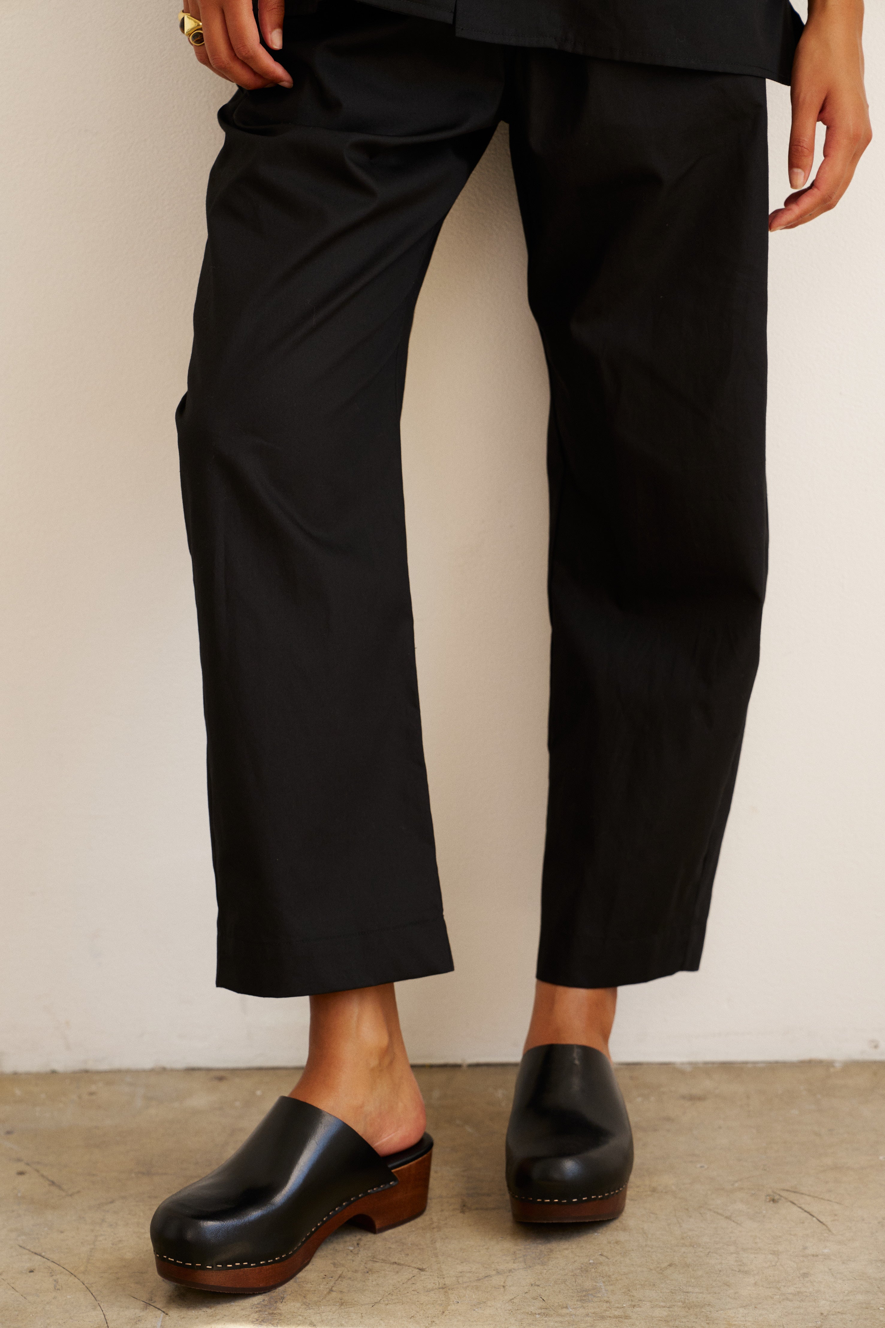 The Boxer Pant in Black
