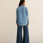 The Coming and Going Jean in Marine Indigo