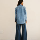 The Coming and Going Jean in Marine Indigo