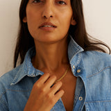 The Loretta Western Shirt in Timeworn Indigo