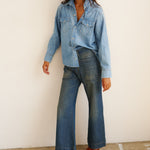 The Coming and Going Jean in Marine Indigo