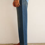 The Coming and Going Jean in Marine Indigo