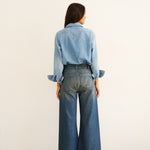 The Coming and Going Jean in Marine Indigo