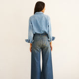 The Coming and Going Jean in Marine Indigo