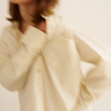 The Weekend Shirt in Ecru