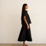 The Amalfi Shell in Black