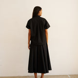 The Amalfi Shell in Black