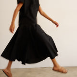The Italian Summer Skirt in Black