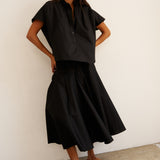 The Amalfi Shell in Black