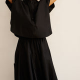 The Amalfi Shell in Black