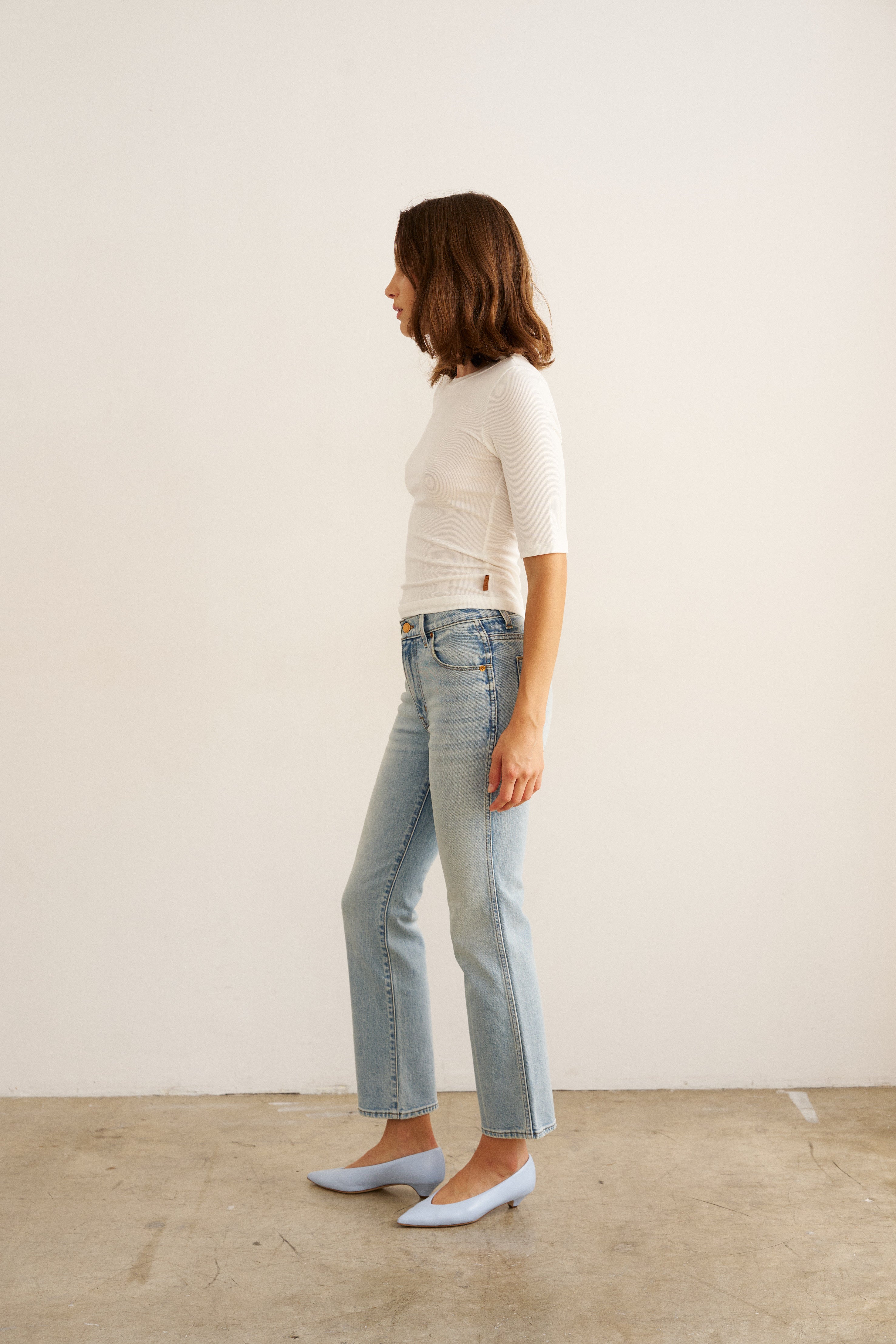 The Rooney Mid in Light Vintage