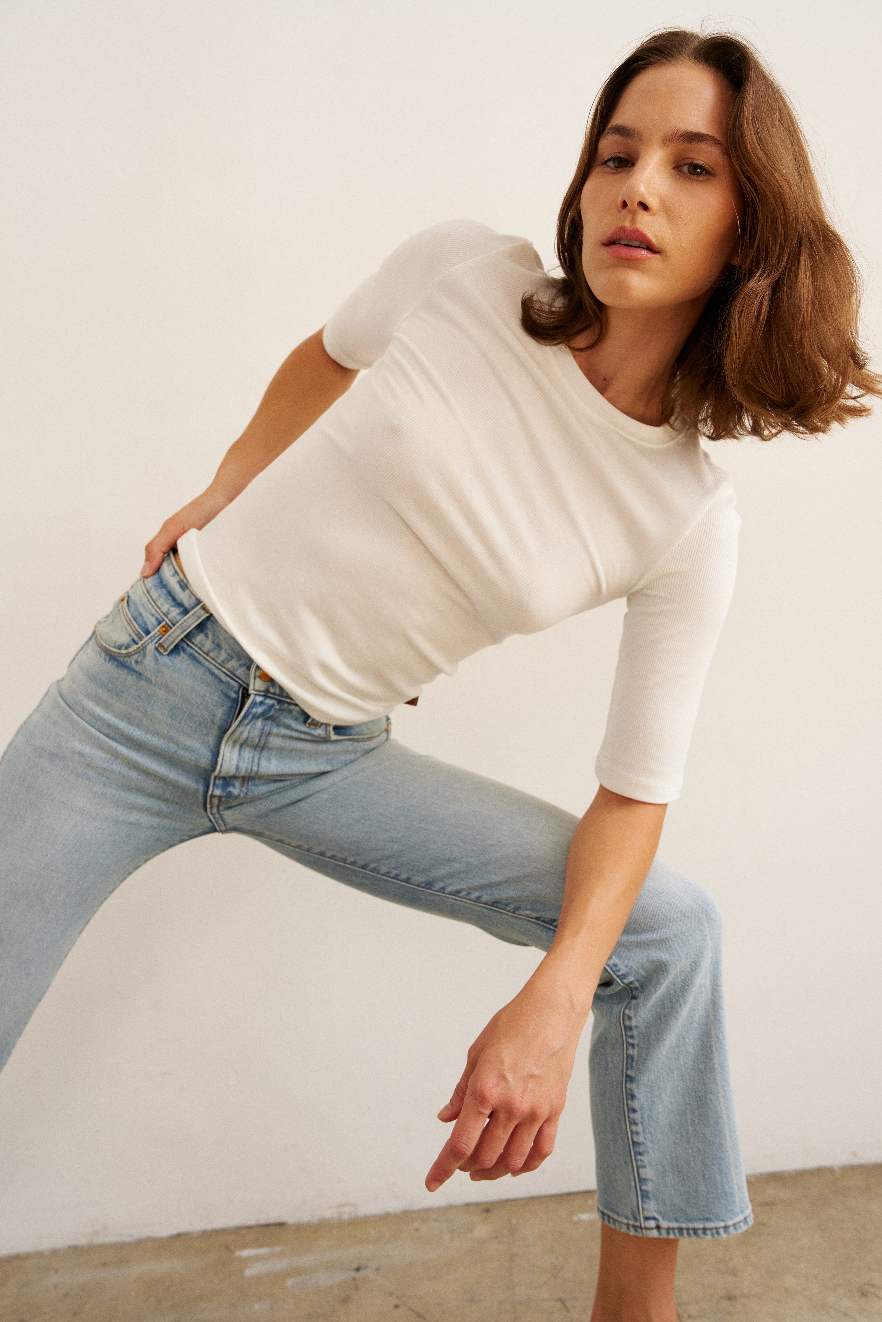 The Rooney Mid in Light Vintage