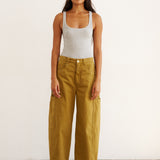 The Undershirt Rib Tank in Heather Grey