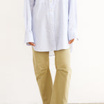 The Artist Shirt in Baby Blue Stripe
