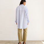 The Artist Shirt in Baby Blue Stripe