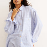 The Artist Shirt in Baby Blue Stripe