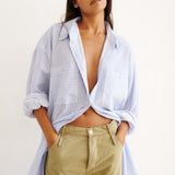 The Artist Shirt in Baby Blue Stripe