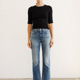 The Rib Elbow Crew in Black