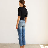 The Rib Elbow Crew in Black