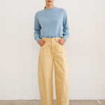 The Baggy Painter Crop in Butter