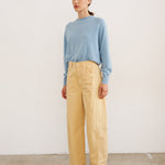 The Baggy Painter Crop in Butter