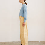 The Baggy Painter Crop in Butter