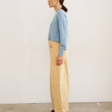 The Baggy Painter Crop in Butter