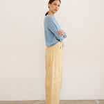 The Baggy Painter Crop in Butter