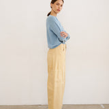 The Baggy Painter Crop in Butter