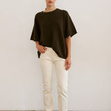 The Cashmere Tee in Loden