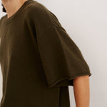 The Cashmere Tee in Loden