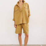 The Big Shirt in Tan