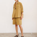 The Big Shirt in Tan