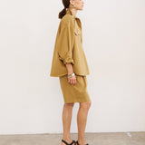 The Big Shirt in Tan