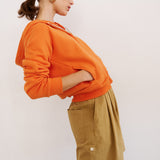The Pleat Short in Tan