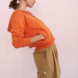 The Bird Hoodie in Orange