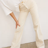 The Crease Jean in Ecru