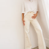 The Crease Jean in Ecru