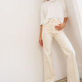 The Draped Tee in White