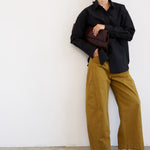 The Baggy Painter Crop in Avo